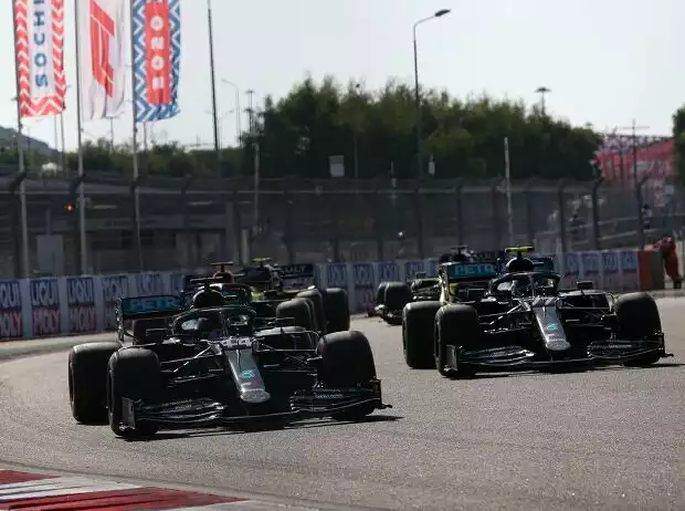 Lewis Hamilton, Valtteri Bottas, Max Verstappen Titel-Bild zur News: Lewis Hamilton, Valtteri Bottas, Max Verstappen
