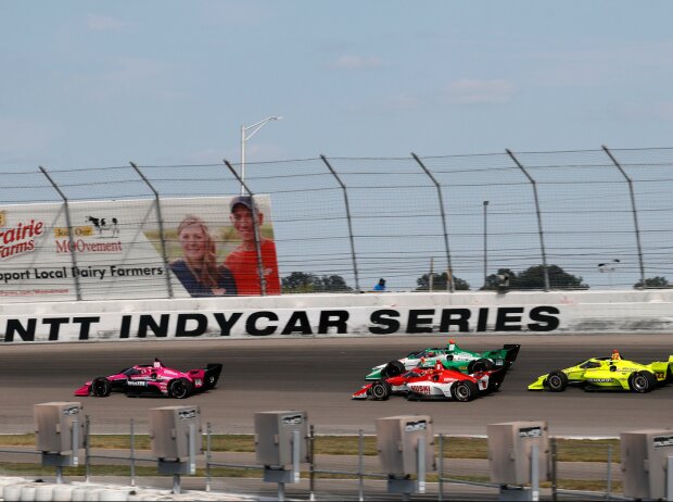 IndyCar-Action im Gateway Motorsports Park in St. Louis IndyCar-Action im Gateway Motorsports Park in St. Louis