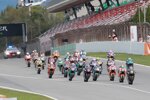 Moto2 Start in Barcelona