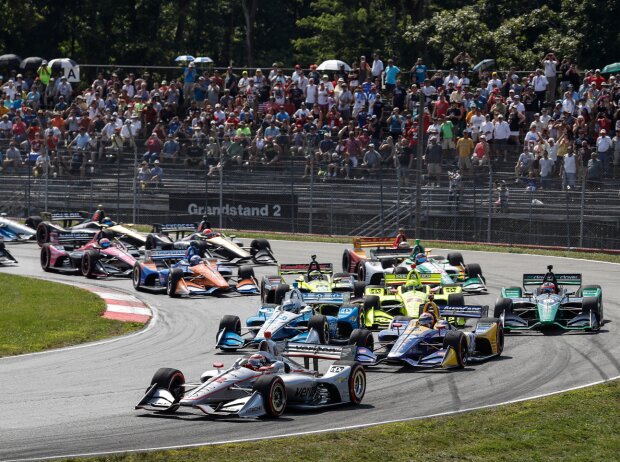 Start zum Honda Indy 200 in Mid-Ohio 2019