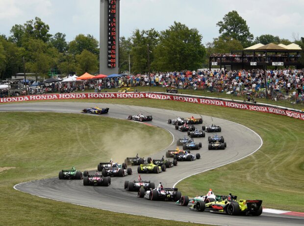 Start zum Honda Indy 200 in Mid-Ohio 2018