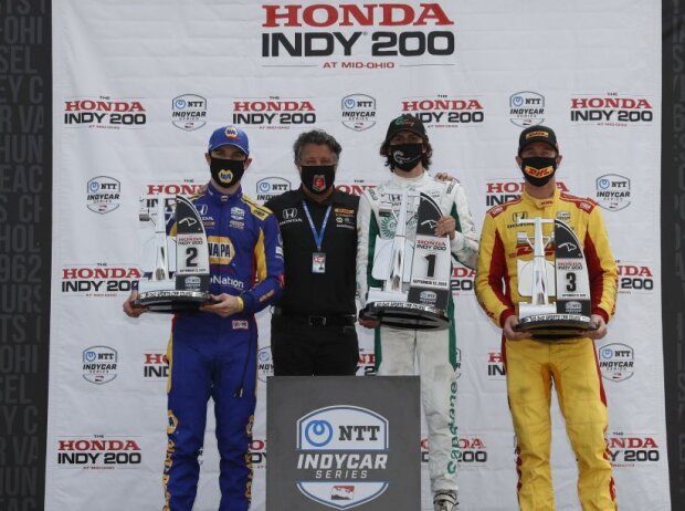 Alexander Rossi, Michael Andretti, Colton Herta, Ryan Hunter-Reay