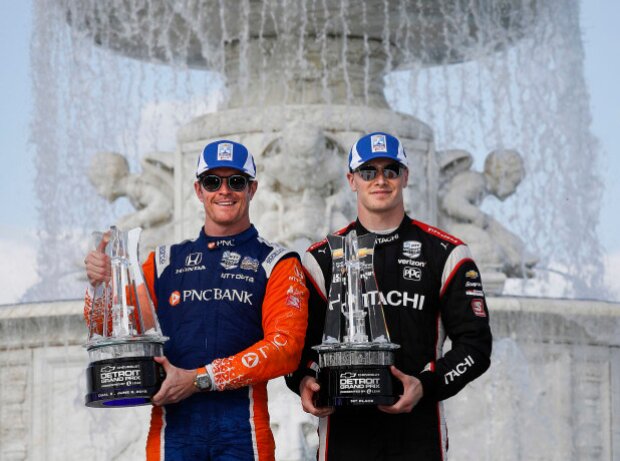 Scott Dixon, Josef Newgarden Scott Dixon, Josef Newgarden