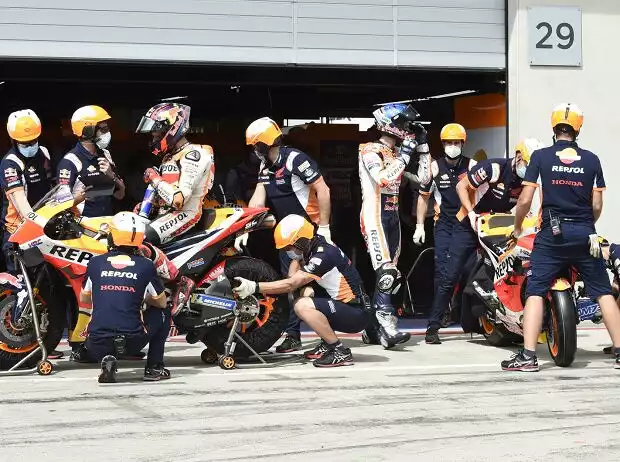 Stefan Bradl, Alex Marquez Titel-Bild zur News: Stefan Bradl, Alex Marquez