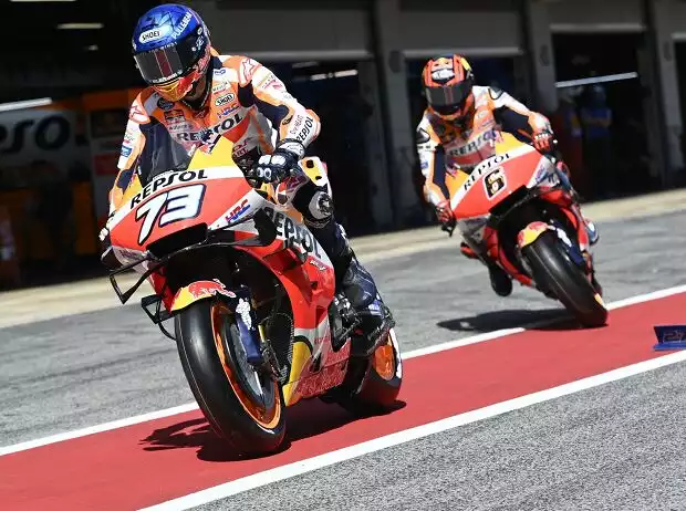 Alex Marquez, Stefan Bradl Titel-Bild zur News: Alex Marquez, Stefan Bradl