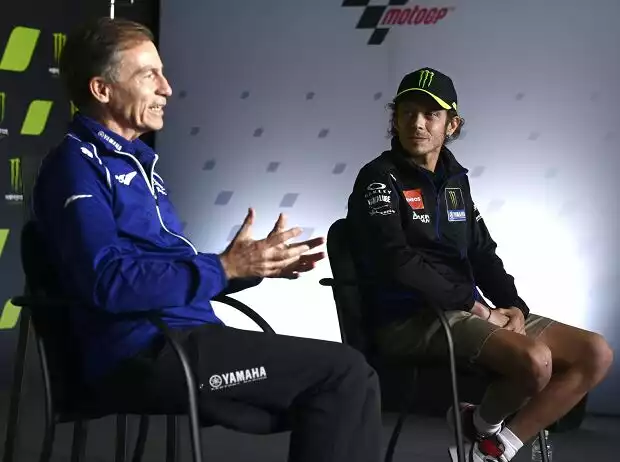 Valentino Rossi, Lin Jarvis Titel-Bild zur News: Valentino Rossi, Lin Jarvis