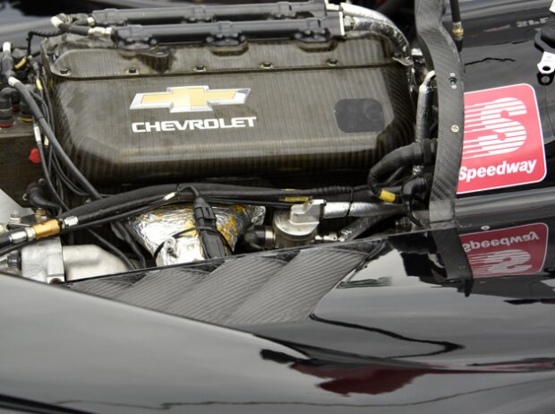 Titel-Bild zur News: IndyCar-Motor von Chevrolet