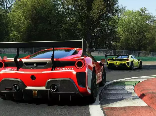 Ferrari in Monza Titel-Bild zur News: Ferrari in Monza