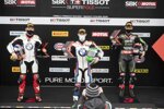 Tom Sykes, Eugene Laverty und Jonathan Rea 