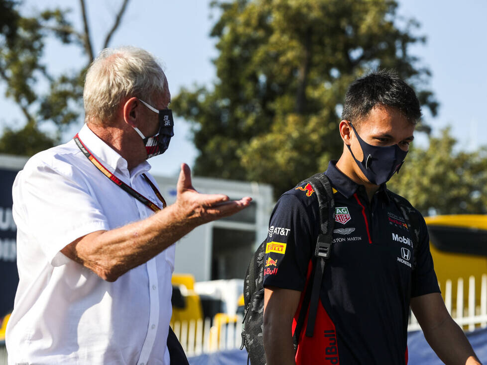 Helmut Marko, Alexander Albon