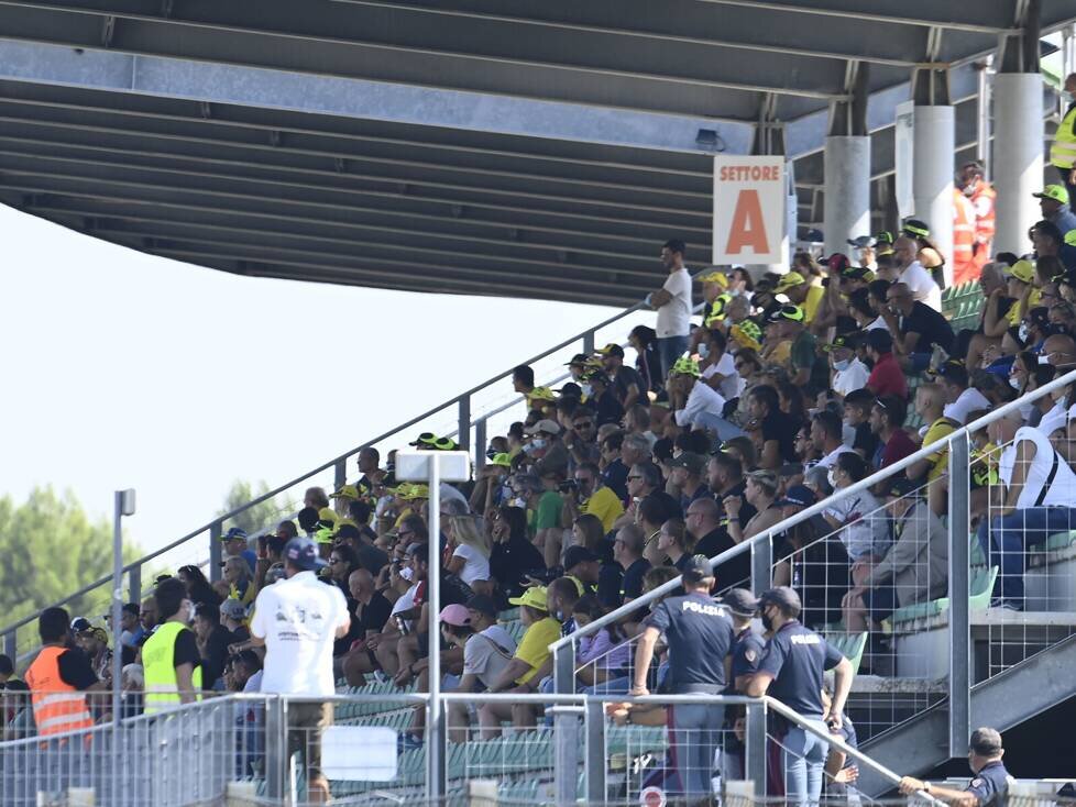 Fans in Misano