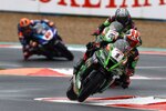 Jonathan Rea, Alex Lowes und Michael van der Mark 