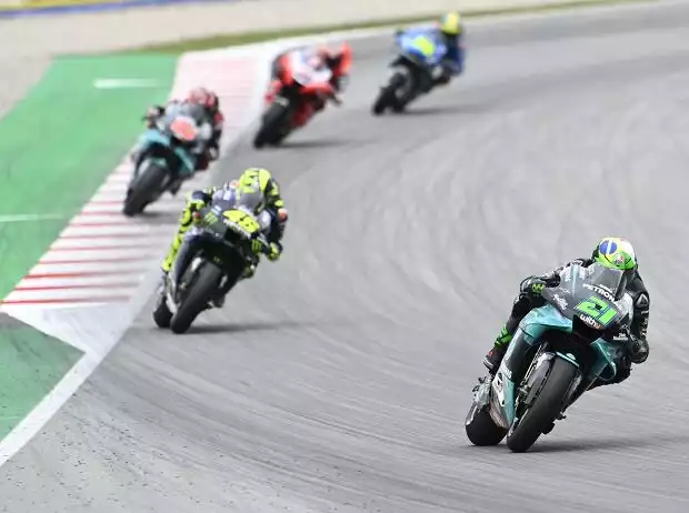 Franco Morbidelli, Valentino Rossi Titel-Bild zur News: Franco Morbidelli, Valentino Rossi