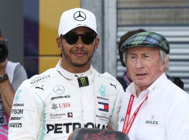 Titel-Bild zur News: Lewis Hamilton, Jackie Stewart