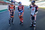 Alex Marquez, Stefan Bradl und Takaaki Nakagami 