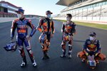 Miguel Oliveira, Brad Binder Dani Pedrosa und Pol Espargaro 