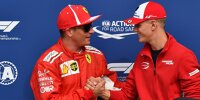 Bild zum Inhalt: Kimi Räikkönen: Mick Schumacher ist "eine Kopie seines Vaters"