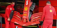 Ferrari-Frontflügel von Sebastian Vettel