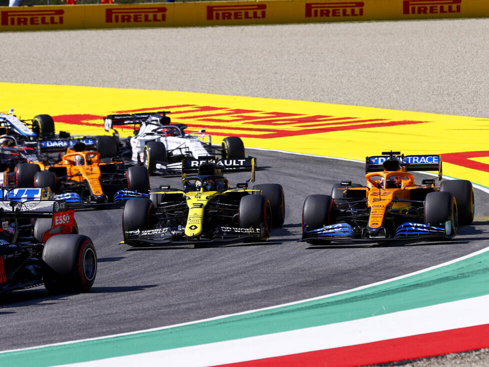 Alexander Albon, Lance Stroll, Daniel Ricciardo, Carlos Sainz, Lando Norris
