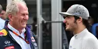 Helmut Marko, Carlos Sainz