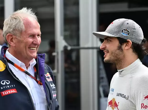 Helmut Marko, Carlos Sainz Titel-Bild zur News: Helmut Marko, Carlos Sainz