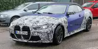 Bild zum Inhalt: BMW M4 Cabrio Erlkönig: Ja, es hat auch diese Front!