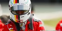 Helm von Sebastian Vettel