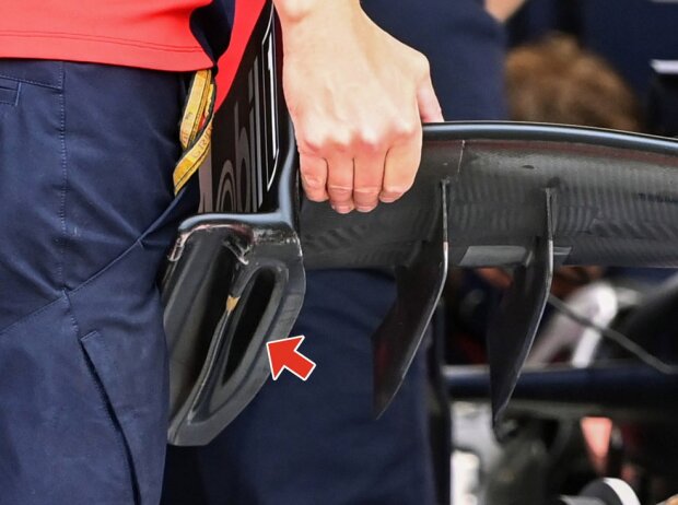 Titel-Bild zur News: Red Bull RB16, Frontflügel