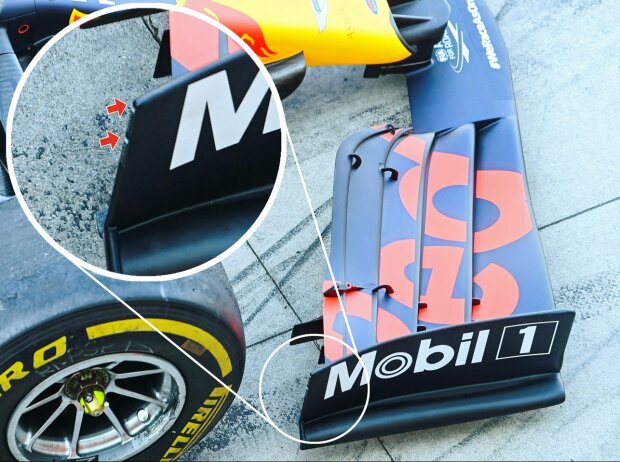 Red Bull RB16, Frontflügel