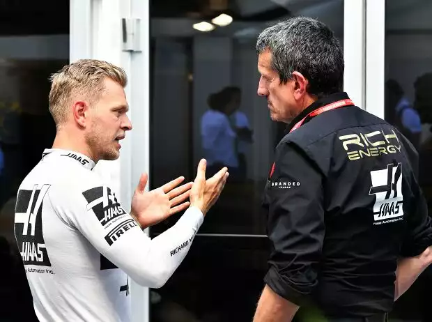 Titel-Bild zur News: Kevin Magnussen, Günther Steiner