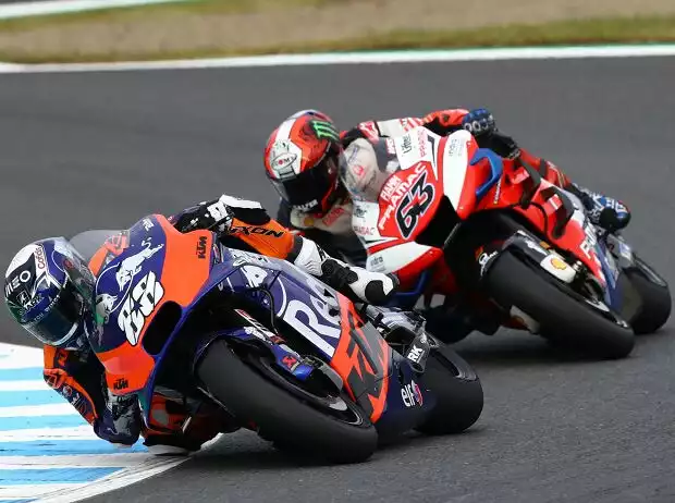 Miguel Oliveira, Francesco Bagnaia Titel-Bild zur News: Miguel Oliveira, Francesco Bagnaia