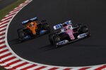 Sergio Perez (Racing Point) und Carlos Sainz (McLaren) 