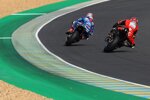 Alex Rins (Suzuki) und Danilo Petrucci (Ducati) 