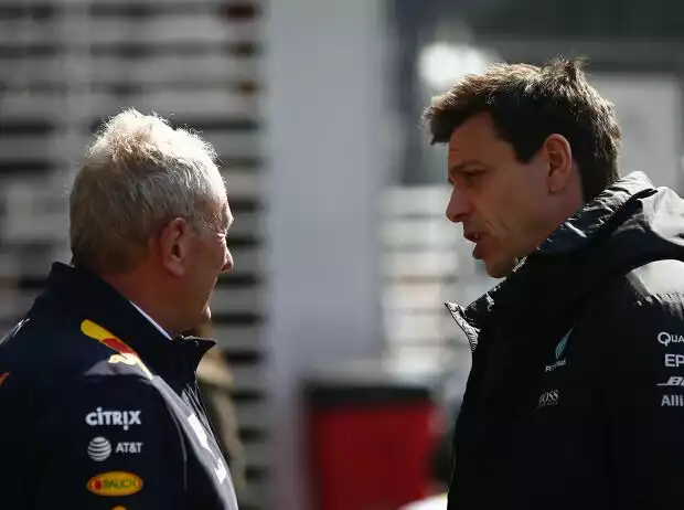 Helmut Marko und Toto Wolff Titel-Bild zur News: Helmut Marko und Toto Wolff