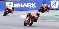 Bild zum Inhalt: MotoGP Le Mans: Petrucci gewinnt, Rossi mit drittem Rennsturz in Folge