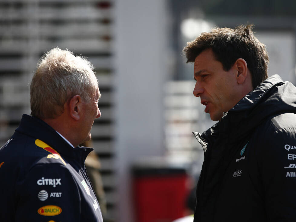 Helmut Marko und Toto Wolff