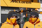 Lando Norris (McLaren) und Carlos Sainz (McLaren) 