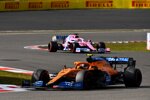 Lando Norris (McLaren) und Sergio Perez (Racing Point) 