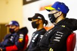 Daniel Ricciardo (Renault), Lewis Hamilton (Mercedes) und Max Verstappen (Red Bull) 