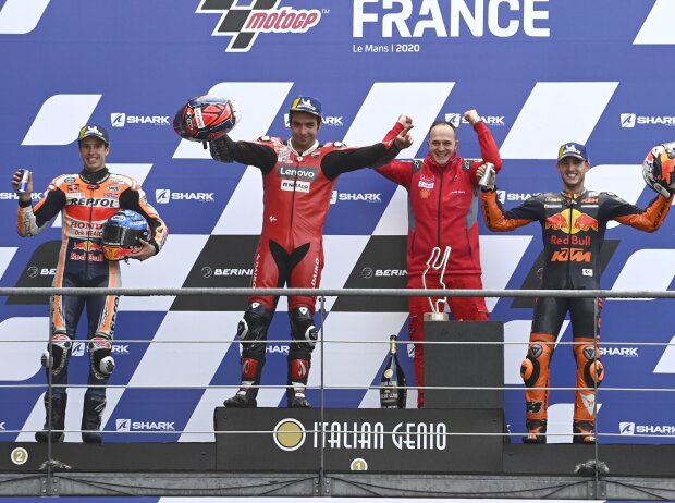 Alex Marquez, Danilo Petrucci, Pol Espargaro Alex Marquez, Danilo Petrucci, Pol Espargaro