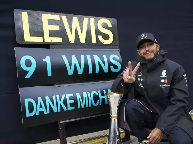 Lewis Hamilton, Michael Schumacher Titel-Bild zur News: Lewis Hamilton, Michael Schumacher