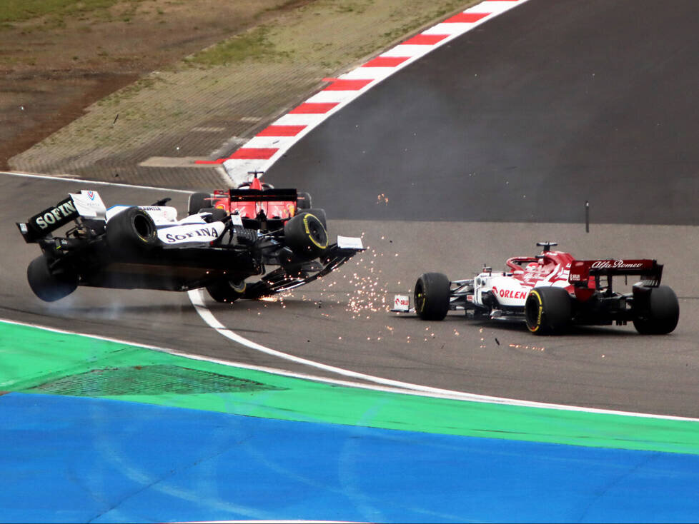 George Russell, Kimi Räikkönen