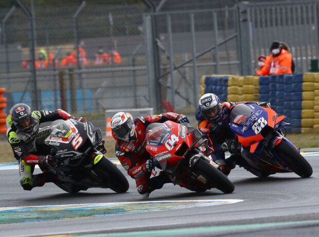 Andrea Dovizioso, Miguel Oliveira, Johann Zarco Andrea Dovizioso, Miguel Oliveira, Johann Zarco