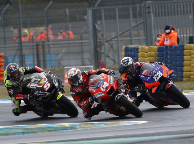 Andrea Dovizioso, Miguel Oliveira, Johann Zarco