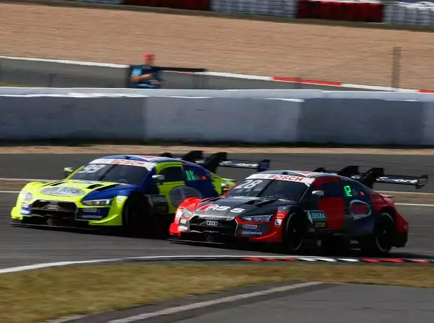 Loic Duval, Mike Rockenfeller Titel-Bild zur News: Loic Duval, Mike Rockenfeller