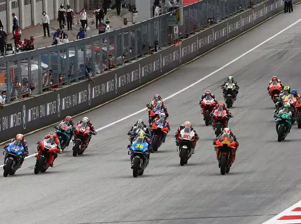 MotoGP Start in Spielberg Titel-Bild zur News: MotoGP Start in Spielberg