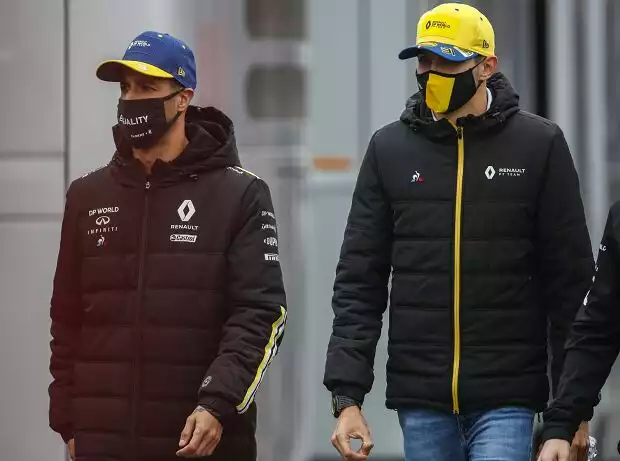 Daniel Ricciardo, Esteban Ocon Titel-Bild zur News: Daniel Ricciardo, Esteban Ocon