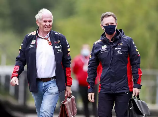 Helmut Marko, Christian Horner Titel-Bild zur News: Helmut Marko, Christian Horner