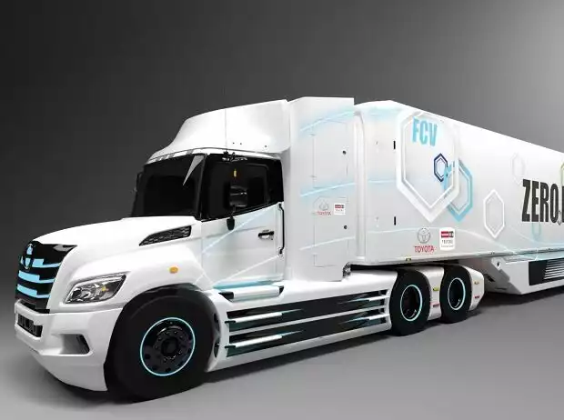 Brennstoffzellen-LKW von Toyota Titel-Bild zur News: Brennstoffzellen-LKW von Toyota