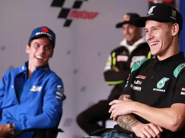 Titel-Bild zur News: Joan Mir, Fabio Quartararo